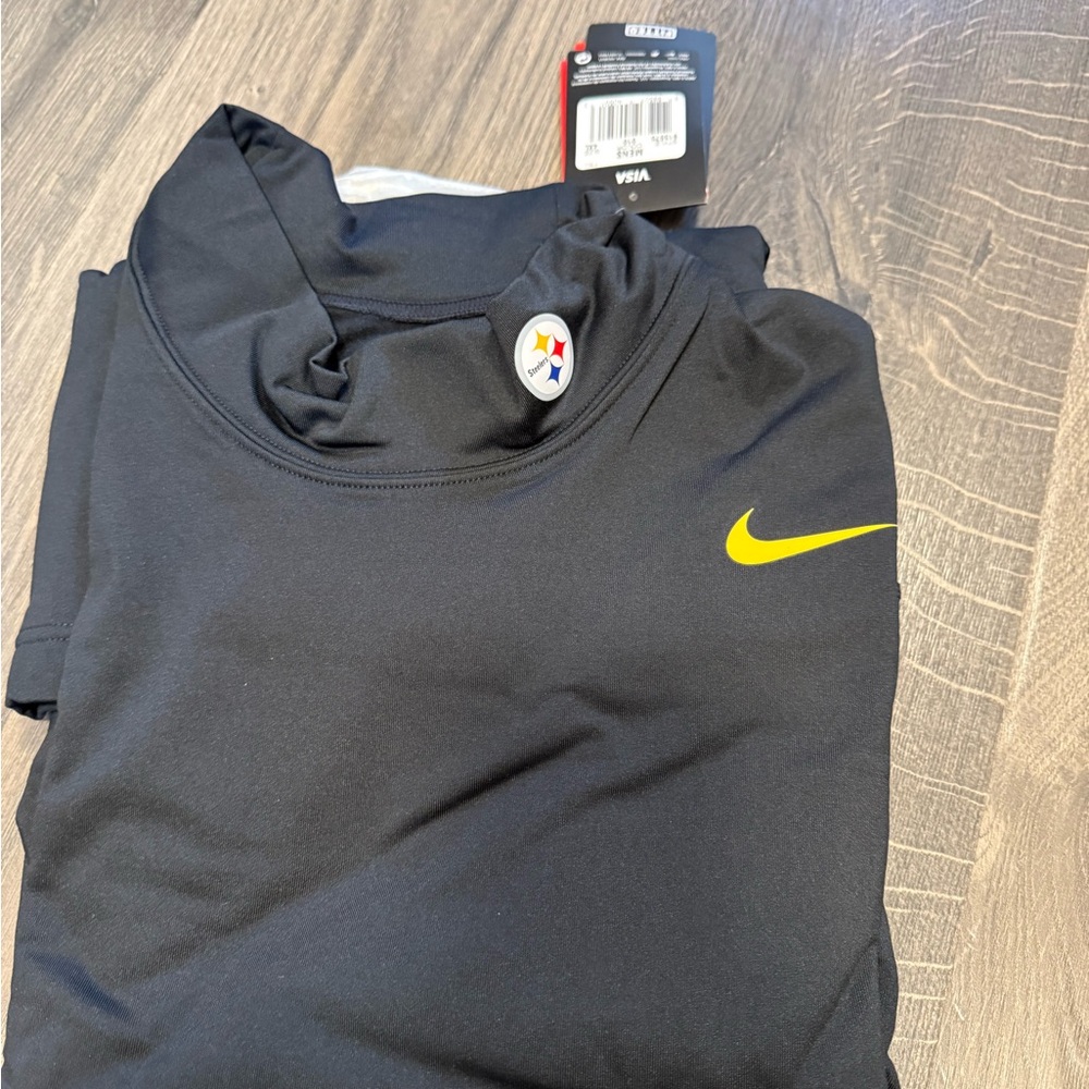 Nike Pittsburgh Steelers Dri-FIT On Field Long Sleeve Shirt Mens 4XL Sku 615576